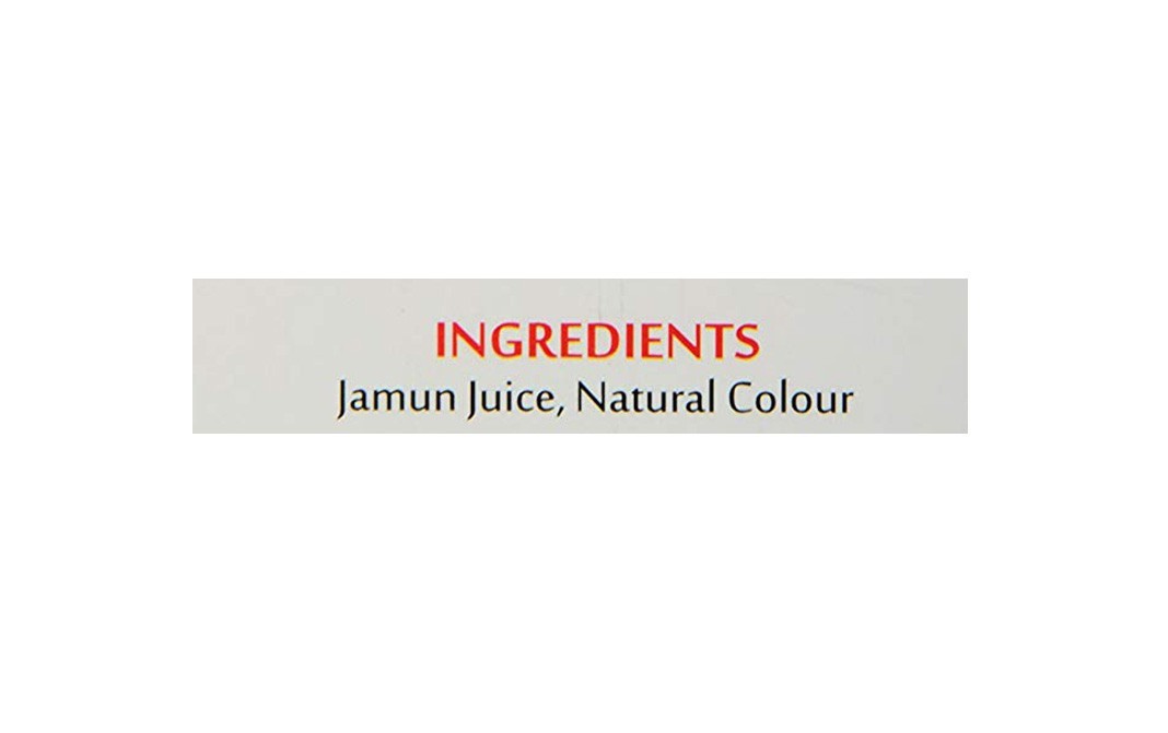 Sunnah's Jamun Vinegar    Bottle  500 millilitre
